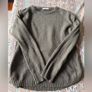 Pink Clover Olive Green Sweater